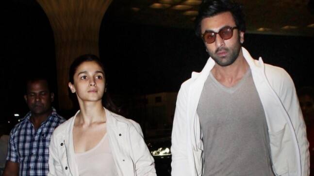 Image result for alia Ranbir airport