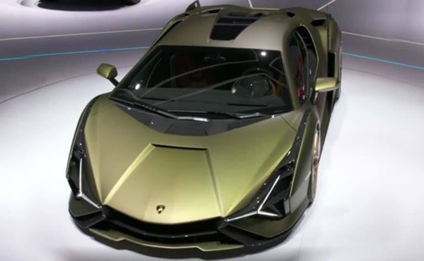 2019 Frankfurt Motor Show Lamborghini Sian FKP 37 Showcased
